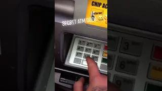 HOW TO OPEN ATM **secret code**