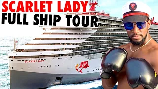 Scarlet Lady ULTIMATE Full Cruise Ship Tour |  VIRGIN VOYAGES