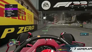 Circuit de Monaco Monaco Monaco Grand Prix Night Gameplay PS5 UHD 1080P60FPS