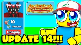 THERE IS SO MUCH TO DO!!! In UPDATE 14 (Anime Catching Simulator!!!)