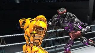 REAL STEEL THE VIDEO GAME - ATOM vs ZEUS & METRO, MIDAS