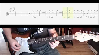 No Rain Intro Guitar Melody