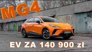 MG4 Comfort 64 kWh TEST PL - jaki jest chiński elektryk za 140 900 złotych? 👀