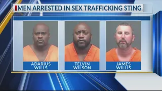 3 men arrested in undercover sting accused of seeking sex with underage girls in East Texas