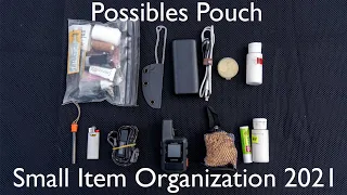 Possibles Pouch / Small Item Organization 2021