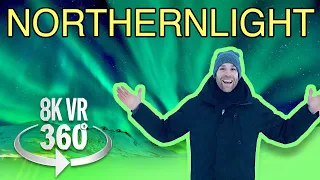 Be amazed by these Northern Lights - Guided Tour - 8K 360 VR Video!