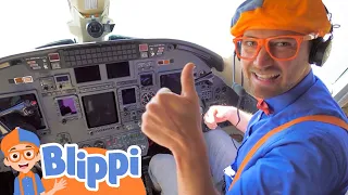 Blippi Visits The Museum of Flight -  Learn About Planes | Cartoons for Kids | Learning Show | STEM