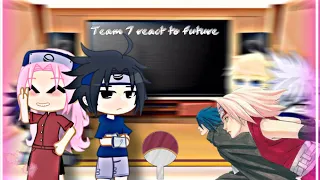 Past team 7 react to sakura {sasusaku} //inner sakura//