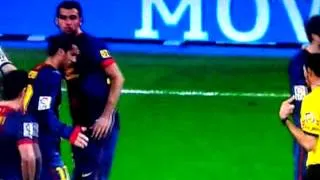 Puyol funny reaction