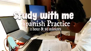 Black girl Study with me: 1.2 hour of Relaxing Latin Music