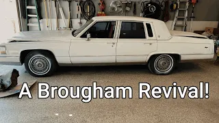 1991 Cadillac Brougham awake after a 7 year nap! A series of problems resolved.