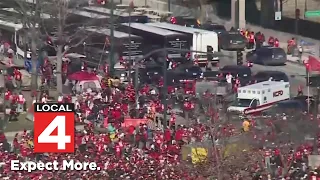 Multiple people shot during Kansas City Chiefs Super Bowl parade