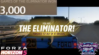 MY 3000TH ELIMINATOR VICTORY! - Forza Horizon 5 | Eliminator Gameplay