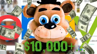 Most EXPENSIVE FNAF Merchandise Sold on eBay