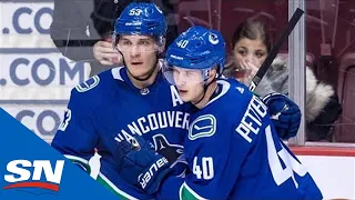 Canucks New Superstar Elias Pettersson: 10 goals in 10 Games