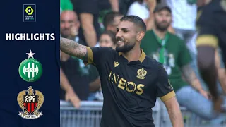 AS SAINT-ÉTIENNE - OGC NICE (0 - 3) - Highlights - (ASSE - OGCN) / 2021-2022