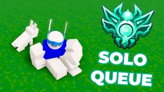 How To Get Platinum Rank Solo Queue.. (Roblox BedWars)