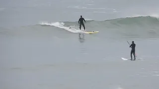 Stand-up paddle avec West SUP Surf en Finistère le 24/01