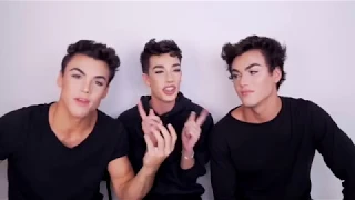 dolan twins copying james charles for 45 seconds