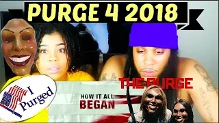 PURGE 4: The First Purge Trailer (2018) REACTION!!