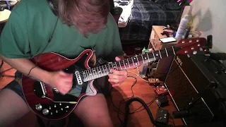 Bohemian Rhapsody solo (AC30VR with backing track)