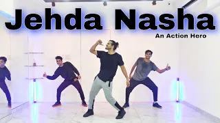 Jehda Nasha | An Action Hero | Fitness Dance |  Zumba | Akshay Jain Choreography #jehdanasha