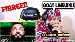 THE REAL TALK! DJ Khaled - GOD DID ft. Rick Ross, Lil Wayne, Jay-Z, John Legend, Fridayy (REACTION)