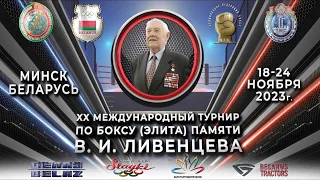 ХХ юбилейный международный турнир по боксу памяти Героя Советского Союза В.И.Ливенцева День 2