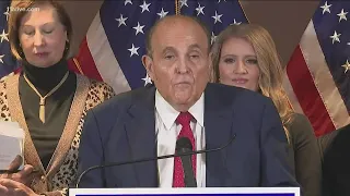 Rudy Giuliani sued by two Georgia election workers