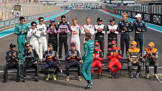 Whole 2022 F1 grid shows appreciation for Seb | Vettel arriving to the track for final time