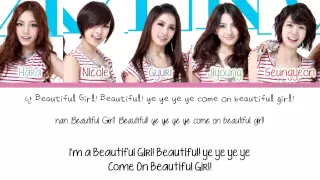 [Color Coded/Han/Eng/Rom] KARA - Pretty Girl