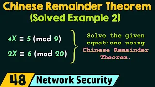 The Chinese Remainder Theorem (Solved Example 2)