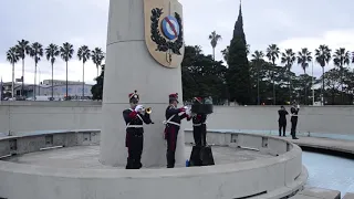 Izado del Pabellón Nacional - 207º Aniversario del Ejército Nacional