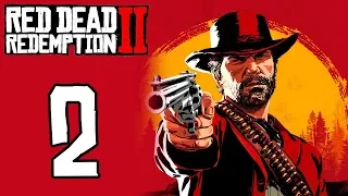 Red Dead Redemption II playthrough pt2 - Shootouts, Hunting, and a Train Heist!