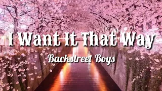 I Want It That Way - Backstreet Boys (Lyrics) // Will Gittens