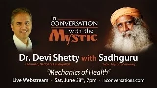 Dr. Devi Shetty in Conversation with Sadhguru - Live Webstream June 28