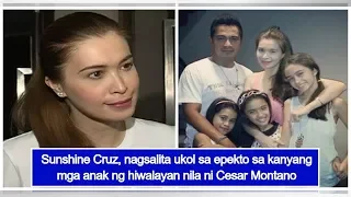 Sunshine Cruz reveals how separation from Cesar Montano affected their kids