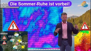 Sommer-Ruhe vorbei: schwüle Gewitterluft & Unwettergefahr! Aktuelle Wettervorhersage 18.-25.06.2023.