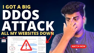 I Got a Big DDOS ATTACK !! All My Websites Down 😨