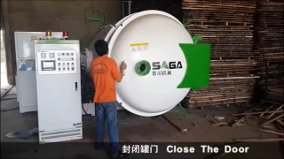 Radio Frequency Vacuum Wood Dryer Kiln Machine From SAGA Machinery