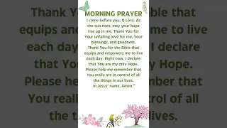 MORNING PRAYER #prayer #prayerforyou #jesus #divinemercy #shorts