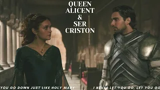 Queen Alicent & Ser Criston | The courtly love | House of the Dragon | (Mary On A Cross)