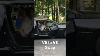 V6 to V8 Camaro Swap