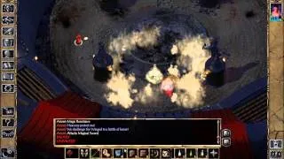 Let's Play BG II EE Black Pits 2 Solo sorcerer insane Ch 18 Battle 16 Dawn of the Devas