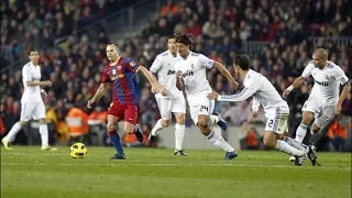 Andrés Iniesta vs. Real Madrid (H) • Spanish League 2010-2011 • First Assist • 5-0 • HD