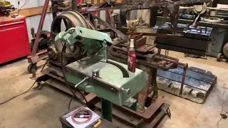 First time grinding a chain on my Nielsen 100 chain grinder