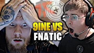 9INE VS FNATIC W ĆWIERĆFINALE BLASTA! MYNIO CLUTCH 1vs4!