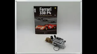 Ferrari 330P4 uscita N 14 Sistema di aspirazione e supporto serbatoio. Edizione Centauria, scala 1:8