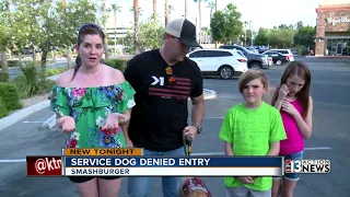 Las Vegas family with service dog tossed from restaurant, investigation launched