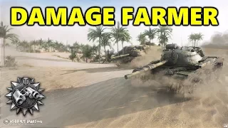 World of Tanks - M48A5 Patton - 11K Damage 5 Kills - DMG FARMER! - Viewers Games #4